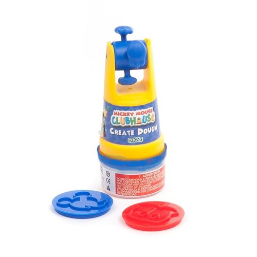 Rolling Masa Azul Mickey Club Con Moldes Y Accesorios