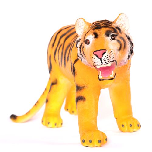 Animales De La Selva Super Grande Soft De Goma Tigre