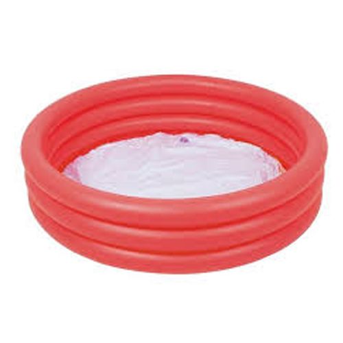Pileta Inflable 3 Aros 120 x 25 Cm. Rojo