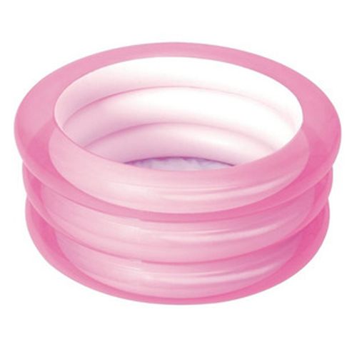 Pileta Inflable 3 Aros 70 x 30 Cm. Rosa