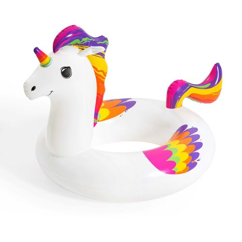 Salvavidas Inflable Unicornio 119 x 91 Cm.
