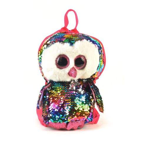 Bolso Original Ty Lentejuelas 10¨ Buho
