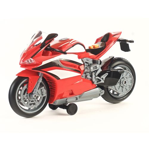 Teamsterz Motocicleta Street Starz Luz Y Sonido 28 Cm.