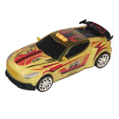Teamsterz Auto Street Starz Luz Y Sonido 28 Cm. Dorado