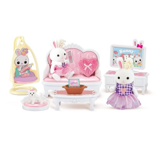 Bunny Boutique Actividades Set Hogar Living Room Con Accesorios