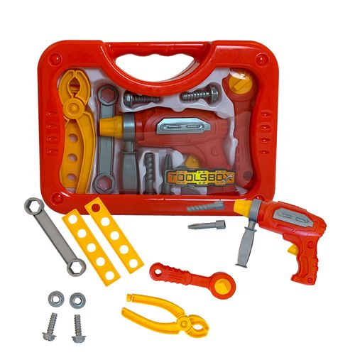 Valija De Herramientas Con Llave Criquera Accesorios
