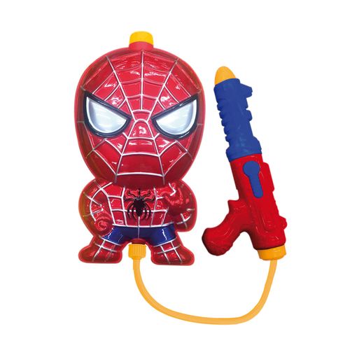 Mochila Lanza Agua Spiderman Water Backpack 2D