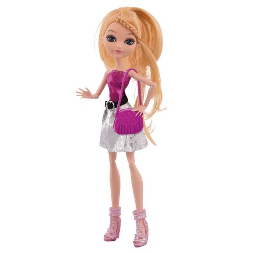 Pretty Girls Muñeca con Pollera Gris