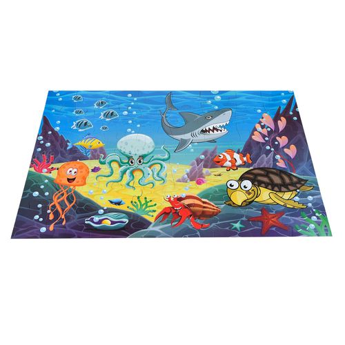 Puzzle Valija Jumbo 48 Piezas Plastificadas Under Water