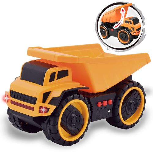 Construction Truck Workers Camión Dumper