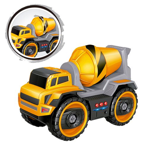 Construction Truck Worker Mezcladora