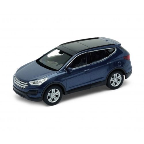 Auto Coleccion Welly Metal Hyundai Santa Fe 1:36 Azul