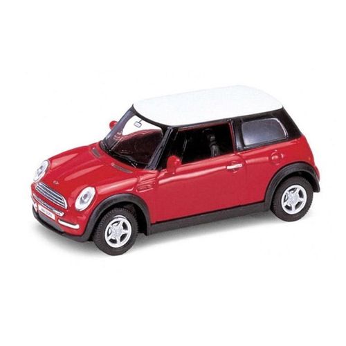 Auto De Coleccion Welly Metal Mini Cooper 1:36 Rojo
