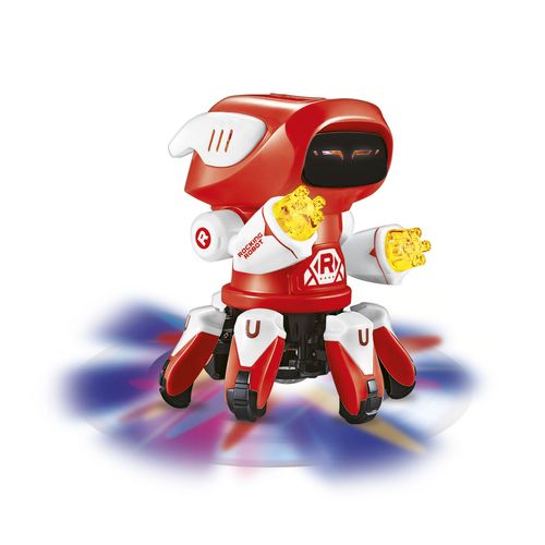 Rocking Robot Interactivo Camina Luz Y Sonido Rojo