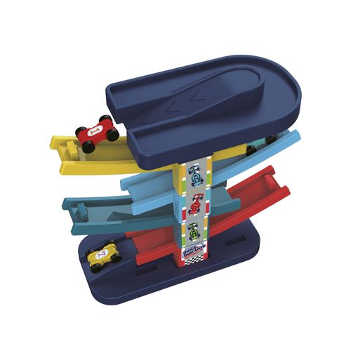 Dolce Bambino Cars Ramp 4 Niveles Rampa 6 Autitos