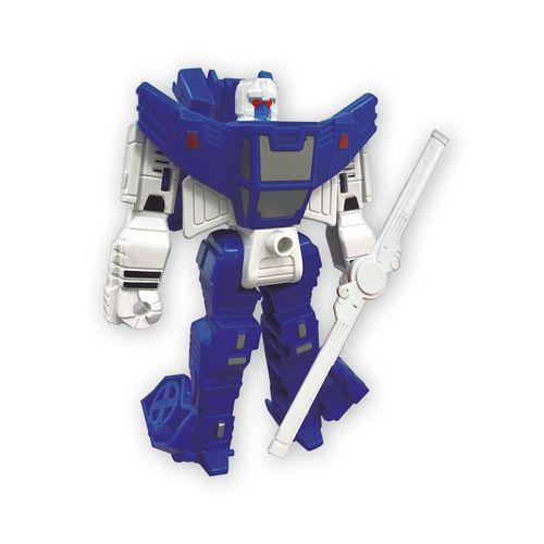 Robot-Copter Con Accesorio Ditoys Convertibles Azul