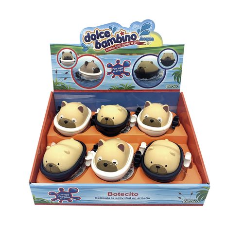 Dolce Bambino Juego Para Baño Botecito Animalito Perro