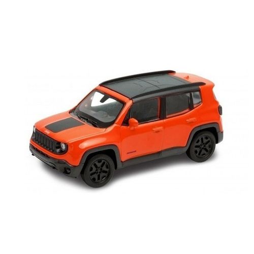 Auto Coleccion Welly Metal Jeep Renegade 1:36 Rojo