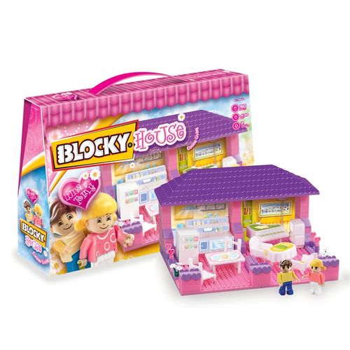 Bloques Ladrillos Blocky House Living + Cocina Casa