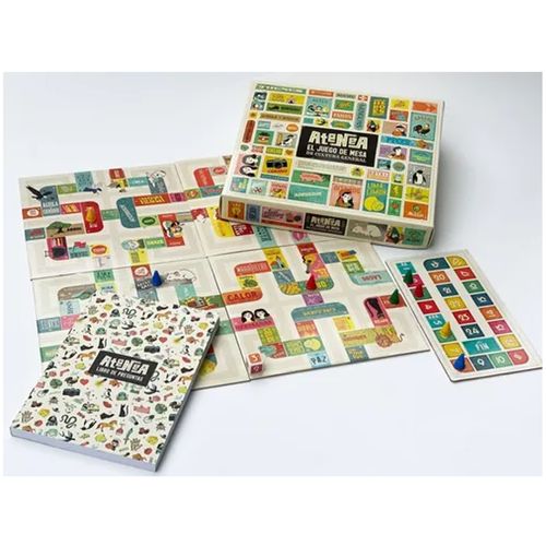 Juego De Mesa Atenea Original Maldon