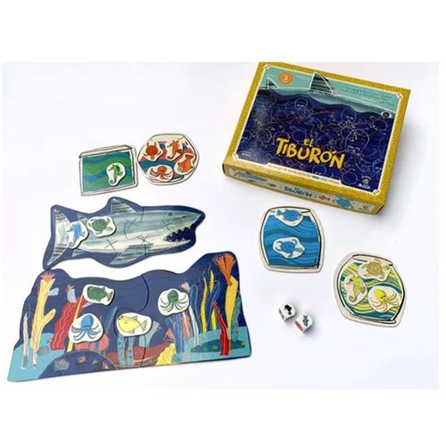 Juego De Mesa Tiburon Original Maldon