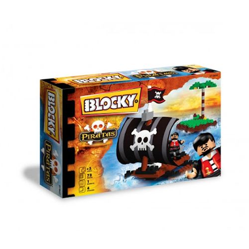 Blocky Balsa Pirata New Edition 78 Piezas