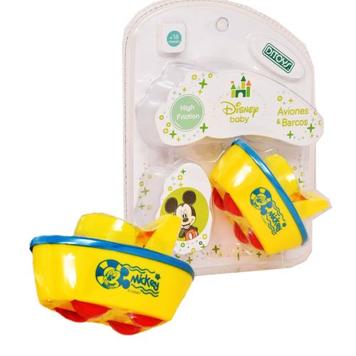 Lancha Amarilla Mickey Para Bebé Original Disney