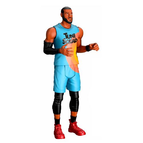 Figura Space Jam LeBron James Cohete Acme Con Pelota