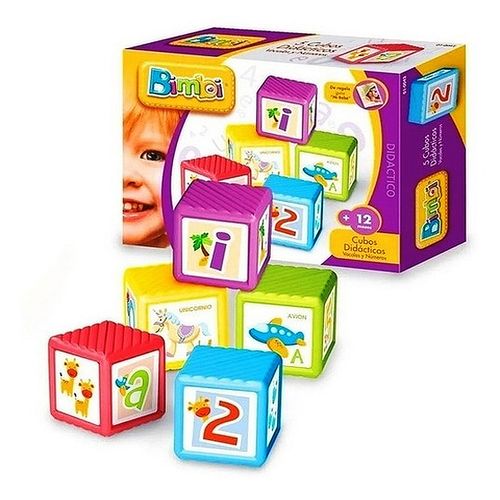 Cubos Didácticos Bimbi Apilables X 10