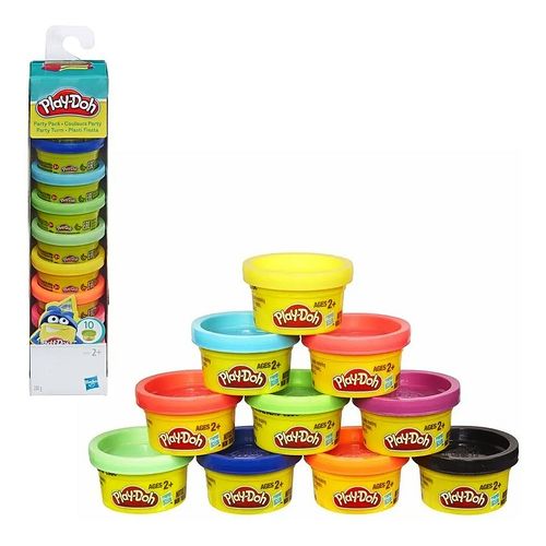 Set Play Doh Masas Party Pack X 10
