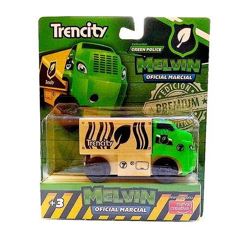 Trencity Camión Oficial Melvin Verde Edición Limitada