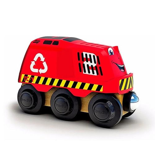 Trencity Locomotora Reciclaje Torky Rojo