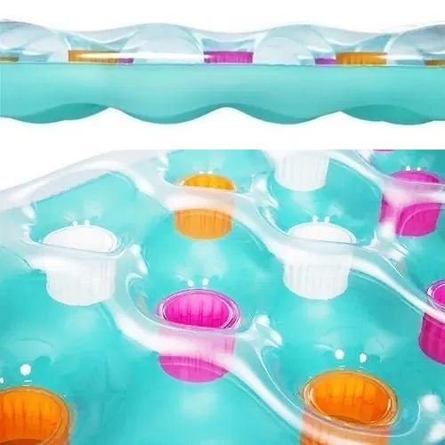 Colchoneta Fashion Inflable 188 X 71 Cm Turquesa