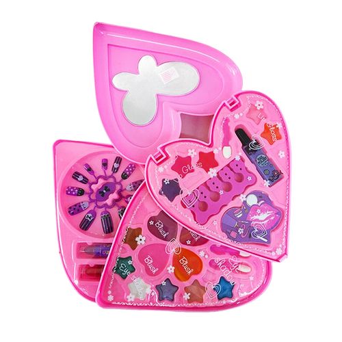 Set Maquillaje Poppi Desplegable Corazón Original