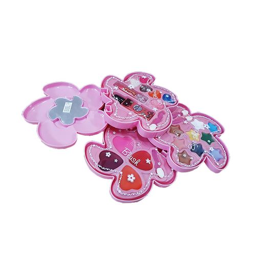 Set Maquillaje Poppi Desplegable Flor Original