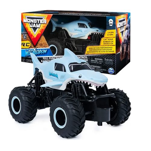 Camión Monster Jam Radio Control Escala 1:24 Megalodon