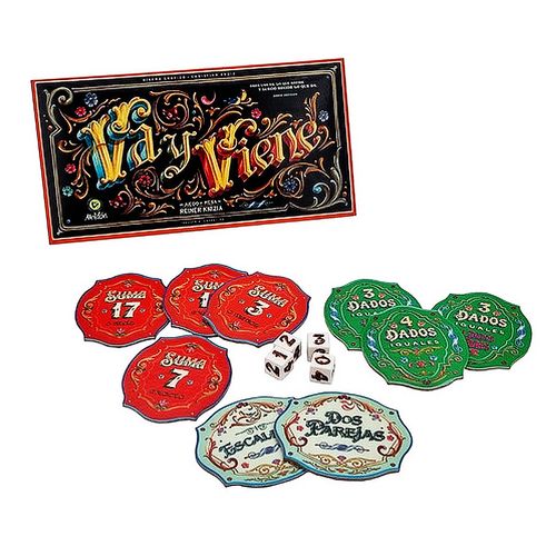 Juego De Mesa Va Y Viene Original Maldón