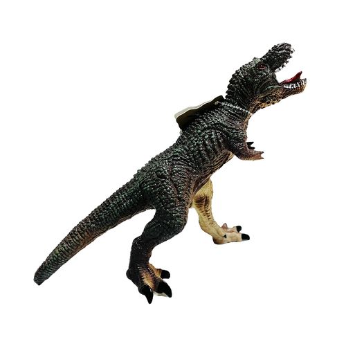 Figura Dinosaurio Soft Con 30 Cm T-Rex Verde Con Sonido