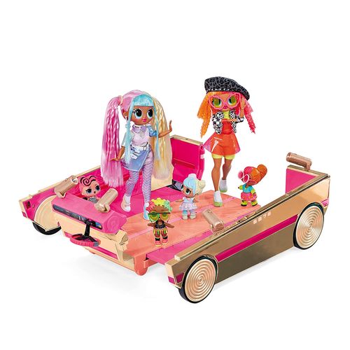 Vehículo Lol Surprise Auto 3 En 1 Party Cruiser