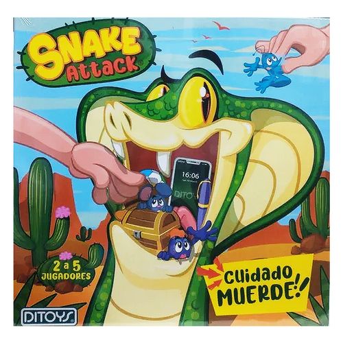 Juego de Mesa Snake Attack Cuidado Con La Serpiente Ditoys