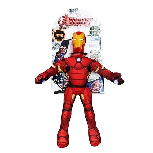 Muñeco Apretable Marvel Iron Man 40 Cm Licencia Oficial