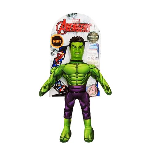 Muñeco Apretable Marvel Hulk 40 Cm Licencia Oficial