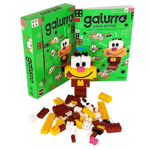 Playset Para Armar Edición Gaturro Revista Con 66 Piezas
