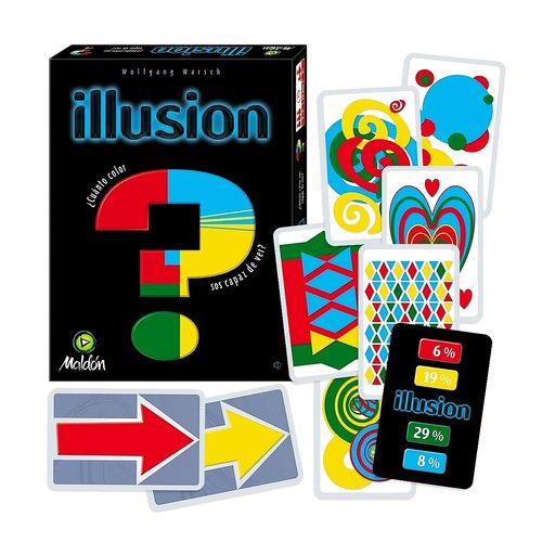 Juego De Mesa Ilusión Cartas Desafio Visual Original Maldon