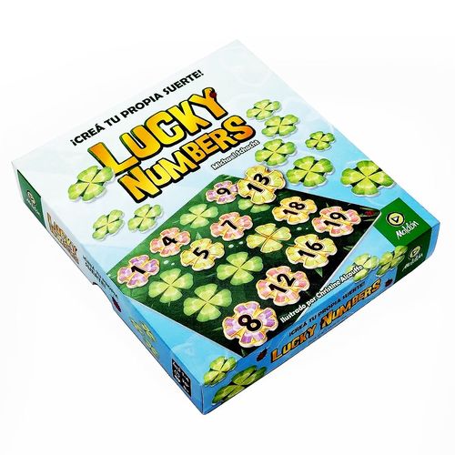 Juego De Mesa Lucky Numbers Estrategia Familiar Maldon