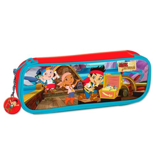 Cartuchera Canopla Rectangular 1 Piso Jake Y Los Piratas