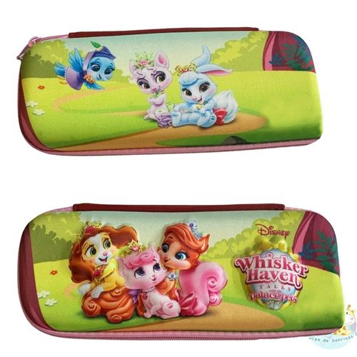 Cartuchera Canopla Relieve 3D Palace Pets Disney Princess
