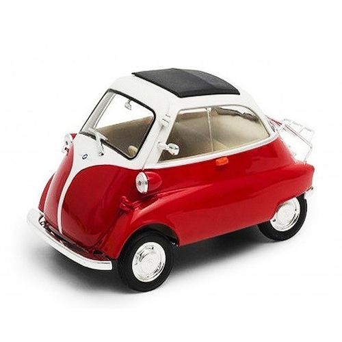 Vehículo Auto Coleccionable Welly 1:24 BMW Isetta Rojo Original