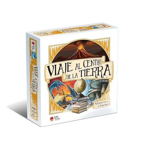 Juego De Mesa Viaje Al Centro De La Tierra Original Top Toys