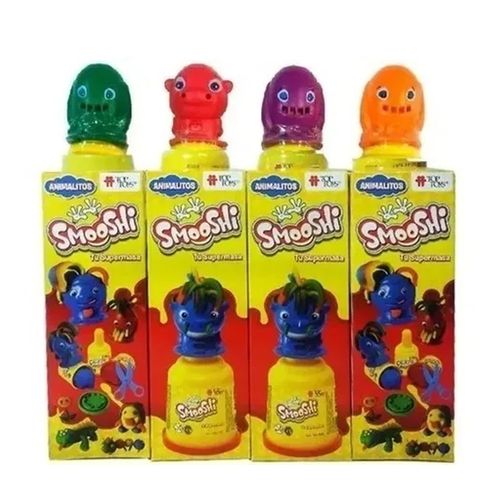 Playset Smooshi Mix Animales Pote x2 Incluye Figura Animalito